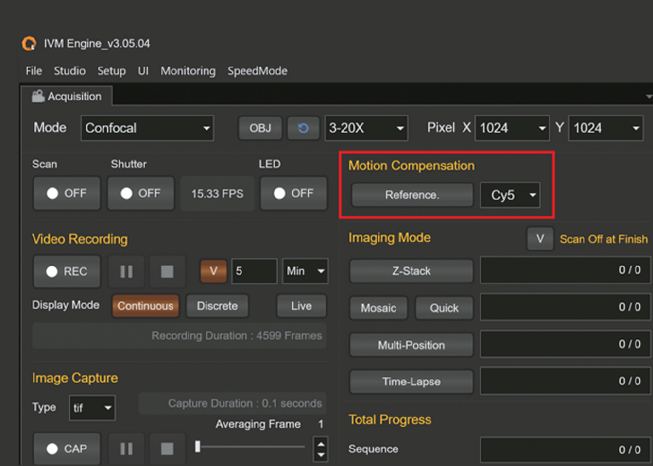 Motion Compensation Software